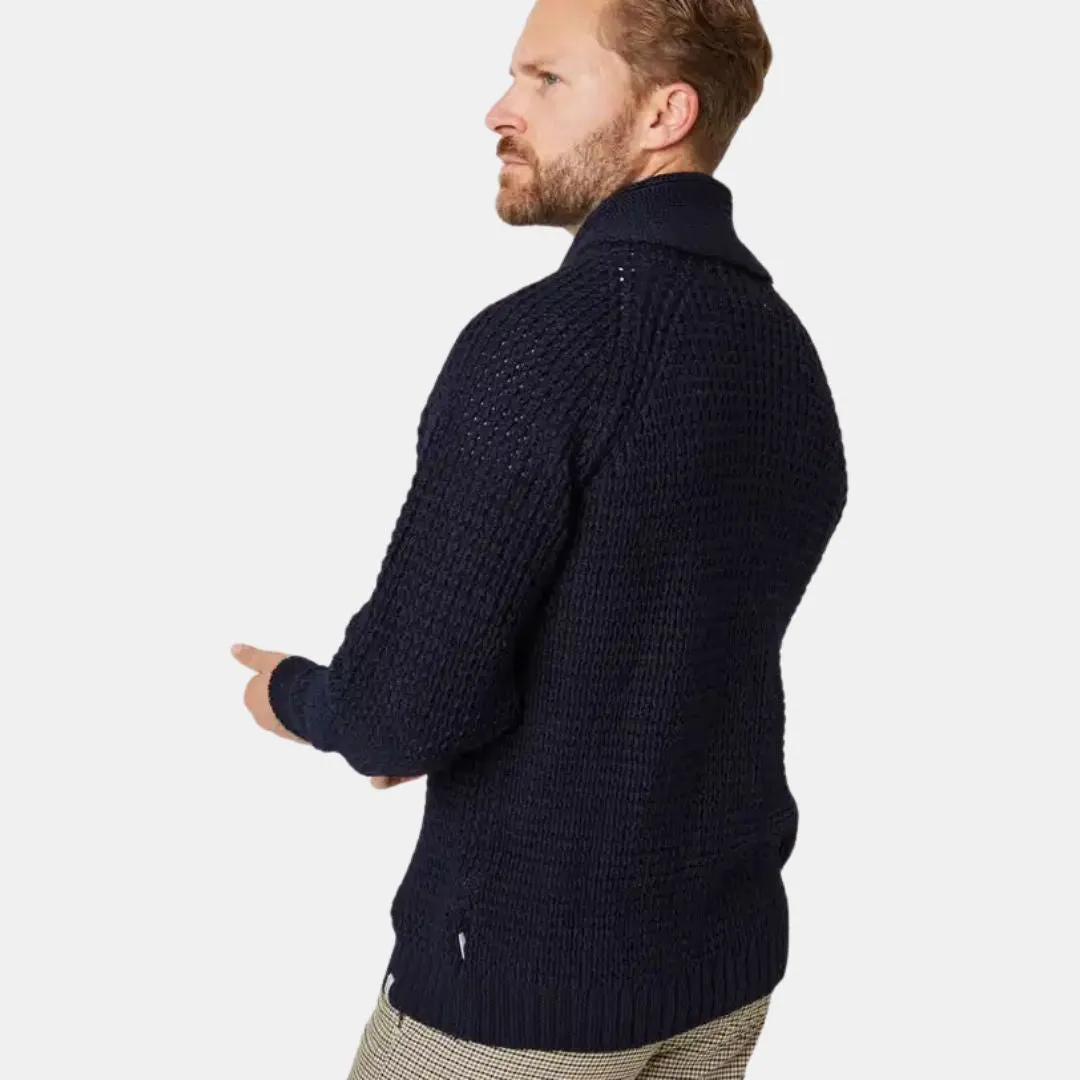 Waffle Shawl Cardigan