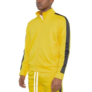 Yellow Stripe Track Jacket