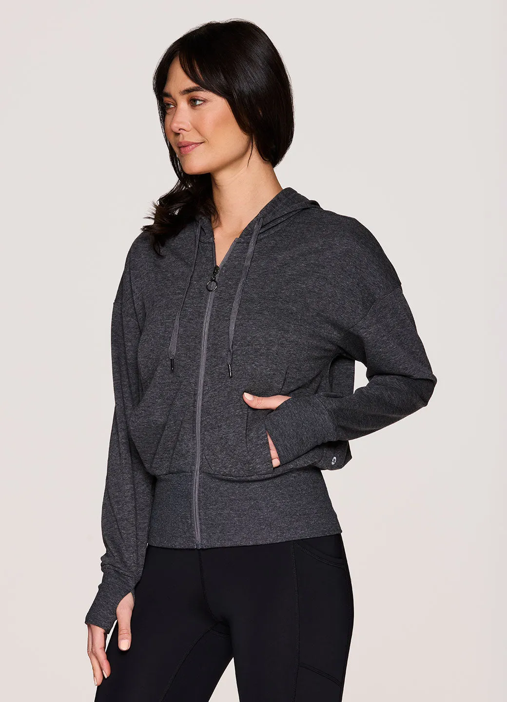 Zen Lightweight Zip Hoodie Sweatshirt