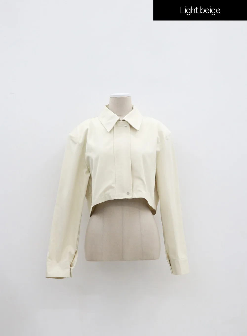 Zip-Up Cropped Jacket IM329